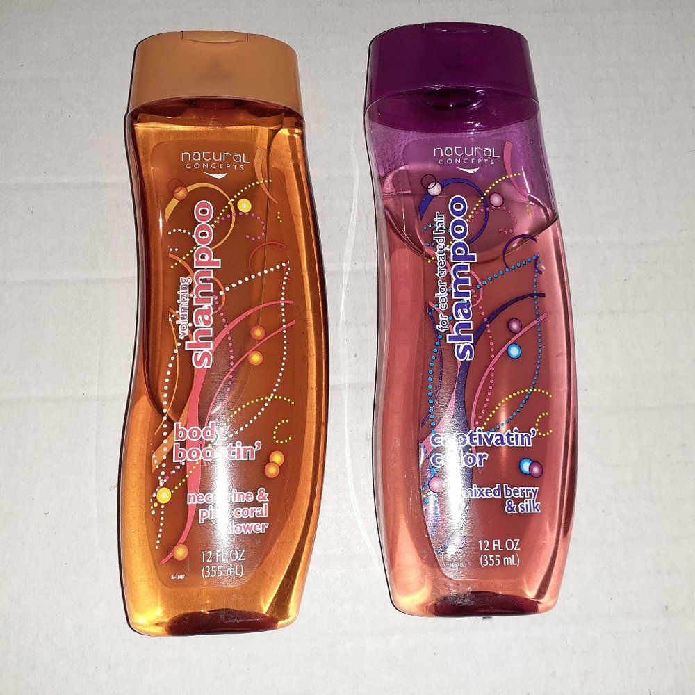 Natural Concepts Shampoo Set of2 Nectarine & Berry